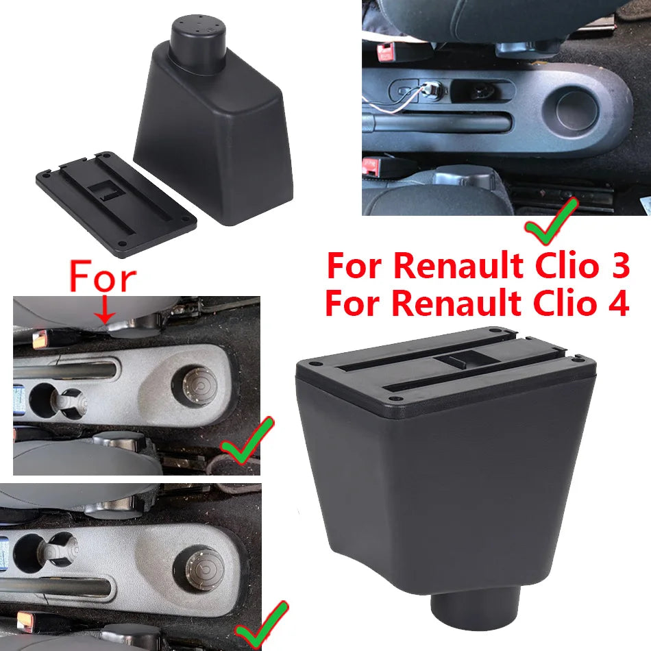 Renault Clio & Captur Armrest with Storage
