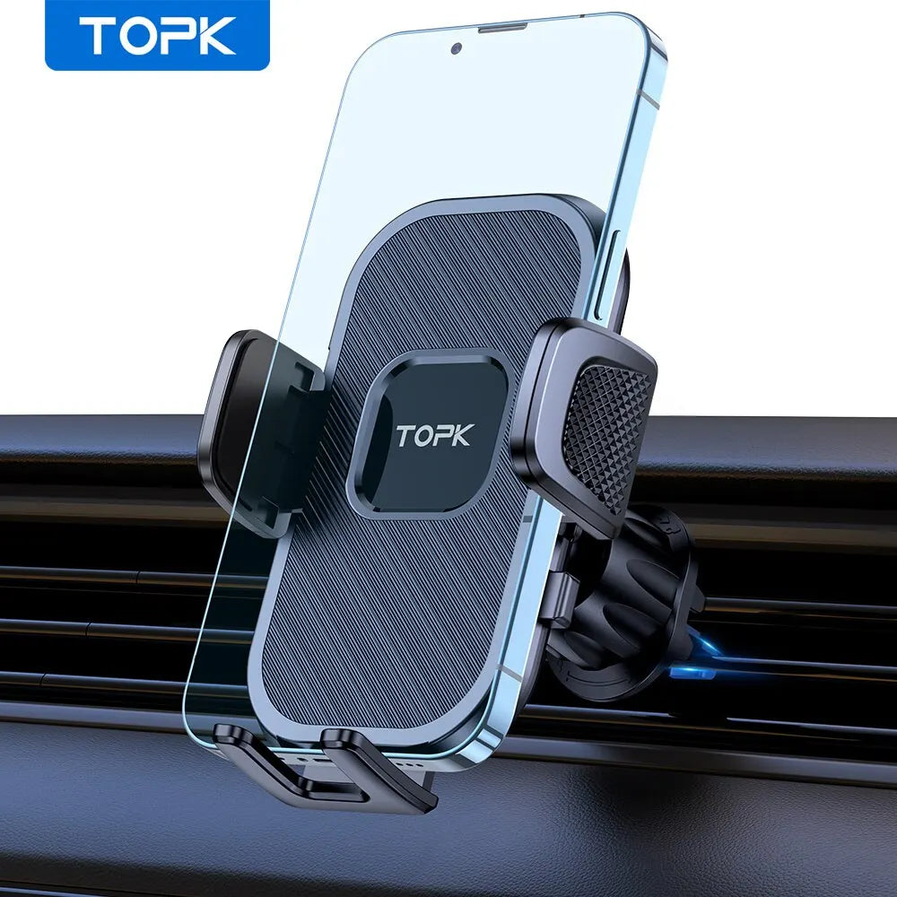 Car Phone Holder for Air Vent, Dashboard or Windscreen