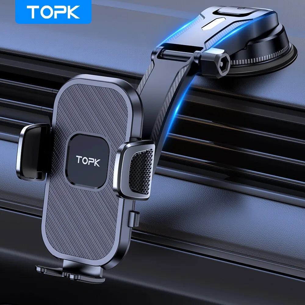 Car Phone Holder for Air Vent, Dashboard or Windscreen