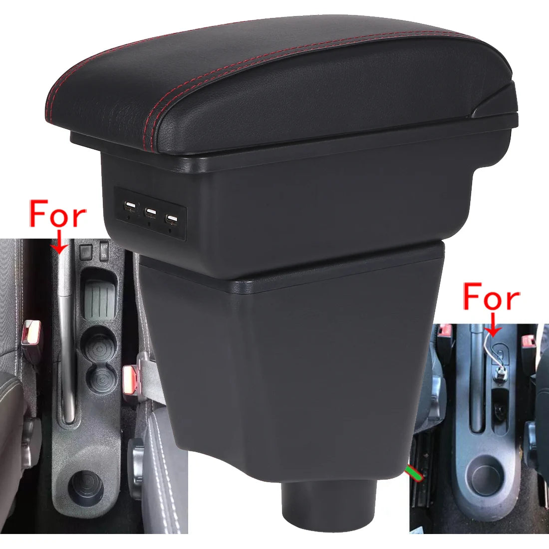 Renault Clio & Captur Armrest with Storage